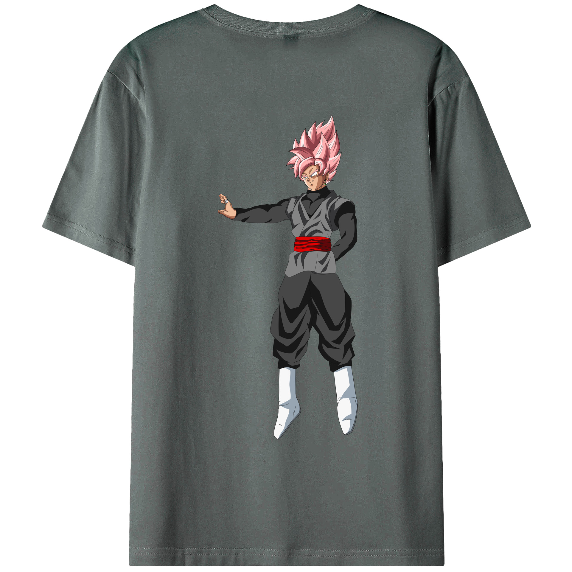 （画像用） ドラゴンボール ベジット DRAGON BALL Vegetto 綿100％ メンズ半袖Tシャツ（バックプリント） 通気性